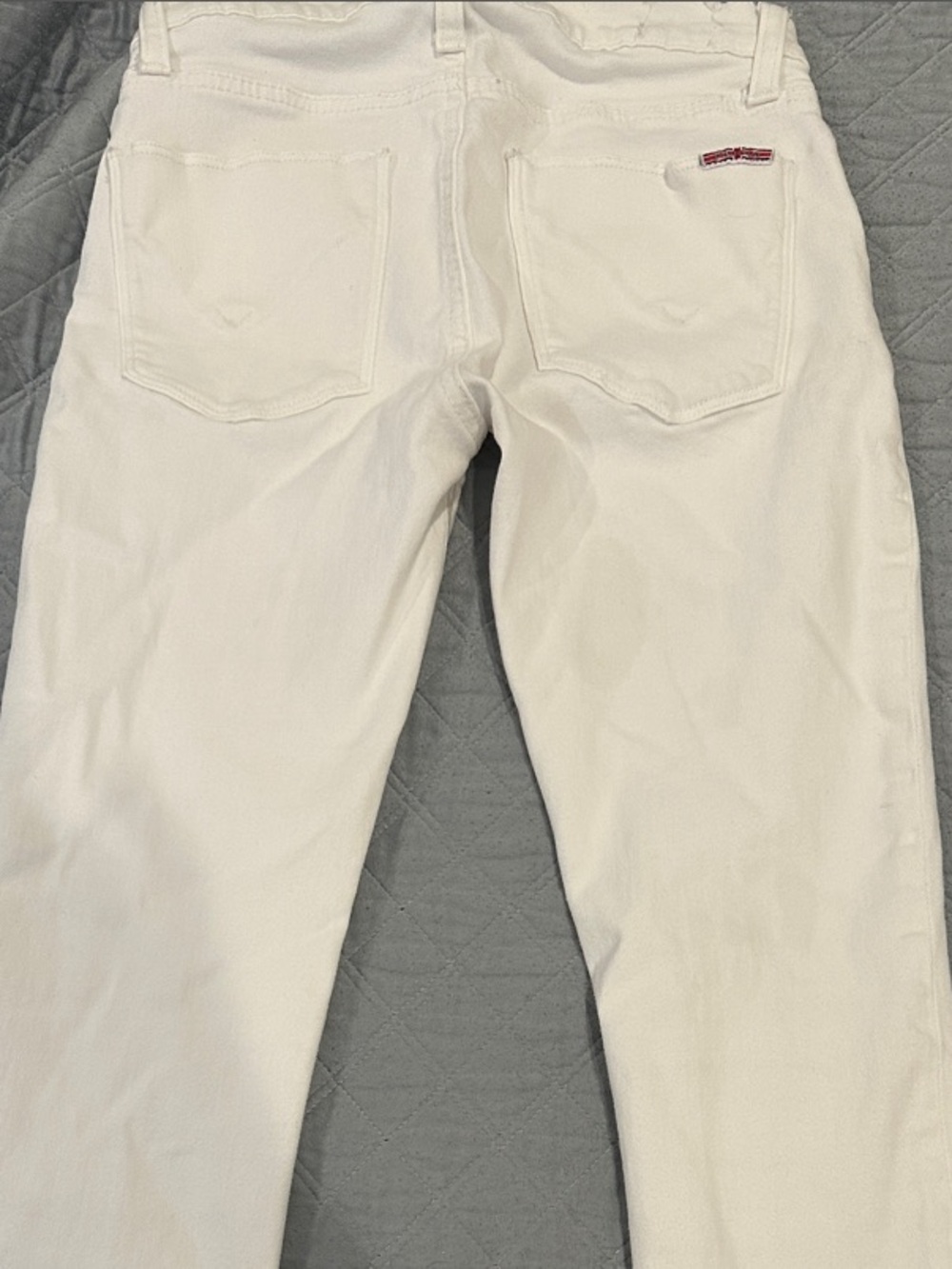 Hudson Jeans White Skinny Women's Denim Niko Midrise - Picture 5 of 5